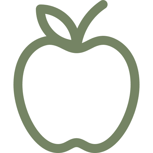 Icône verger de pommiers