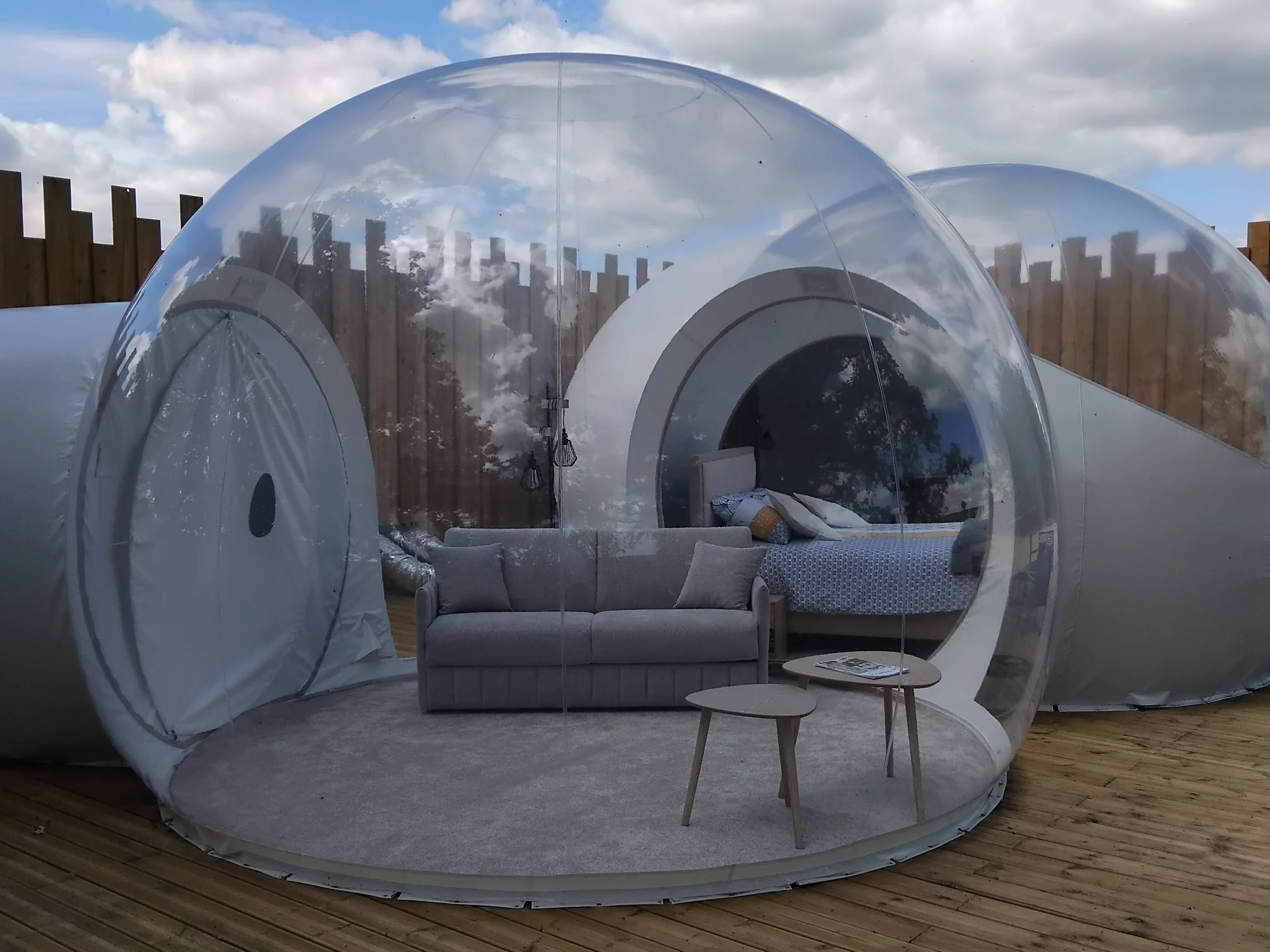 Salon de la bulle insolite dans le Perche