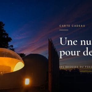 Carte cadeau - Une nuit pour deux